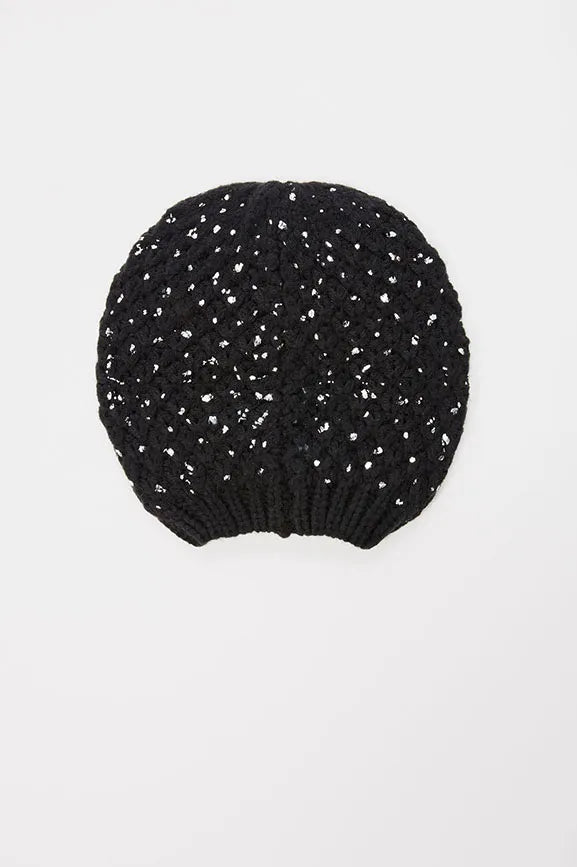 The Metallic Slouch Beanie