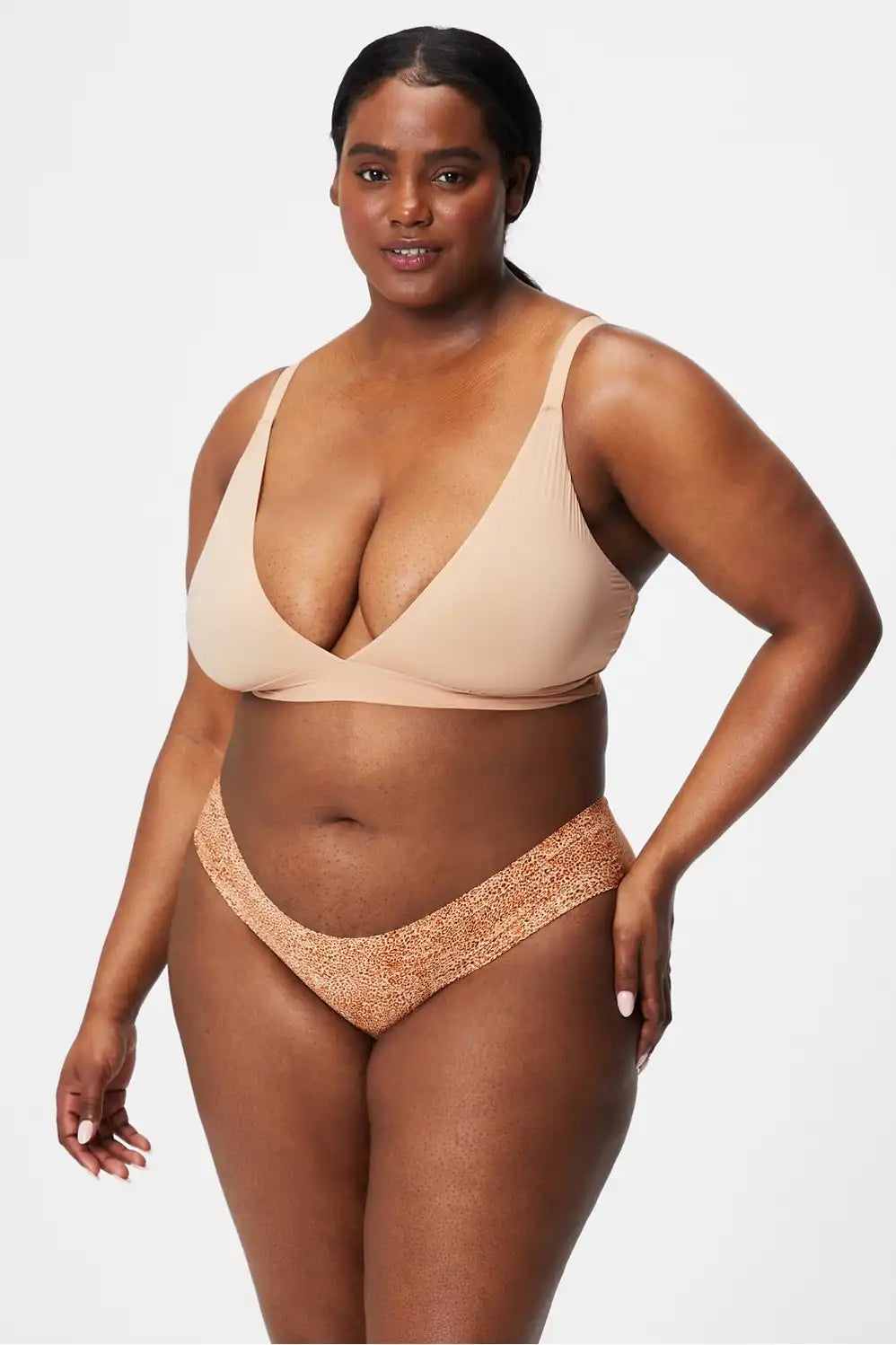 No Show Mid-Rise Bikini