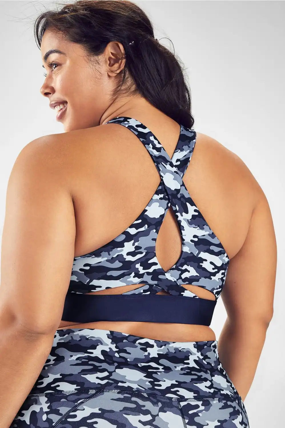 No-Bounce Sports Bra Zip-Up