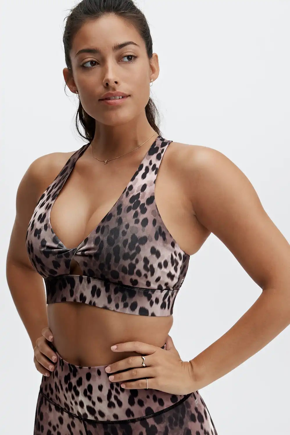Oasis Twist-Front Sports Bra Main image