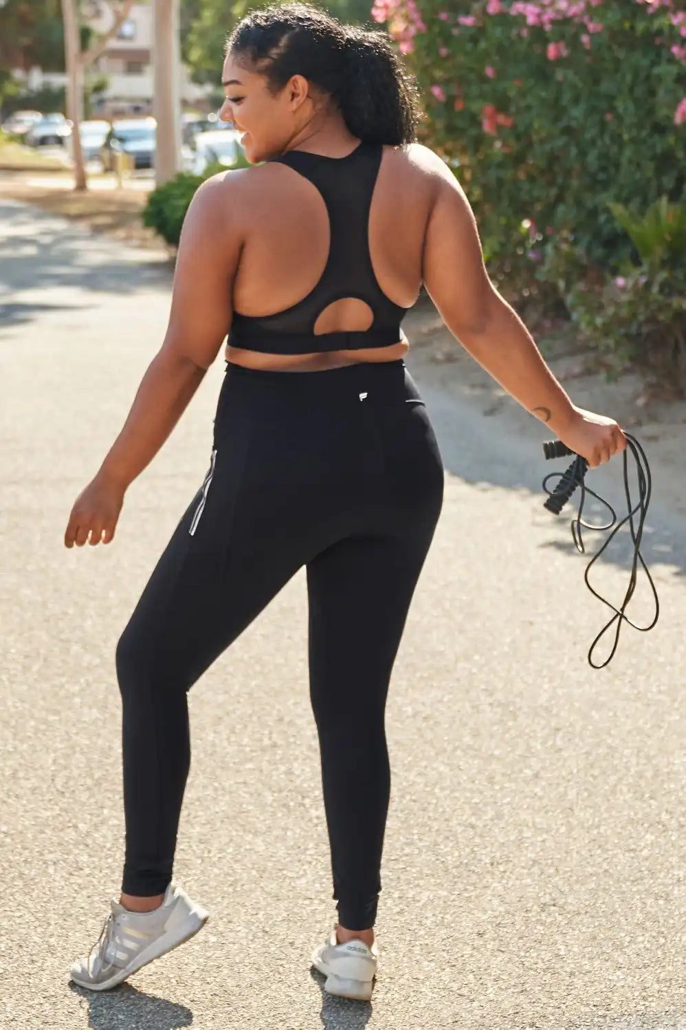 Blare Zip Front High Impact Sports Bra