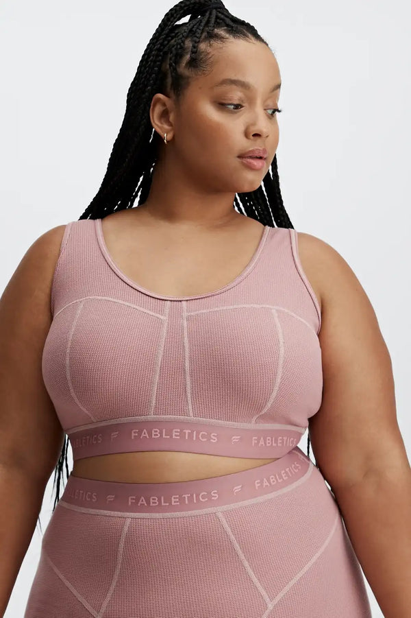 Fabletics Waffle Bra