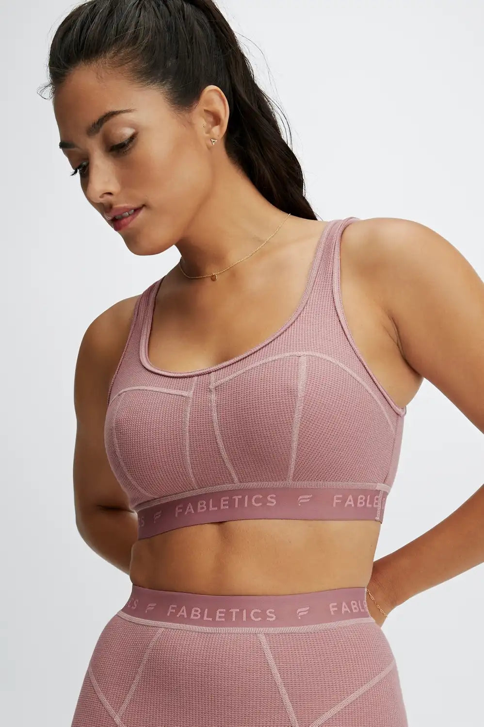 Fabletics Waffle Bra