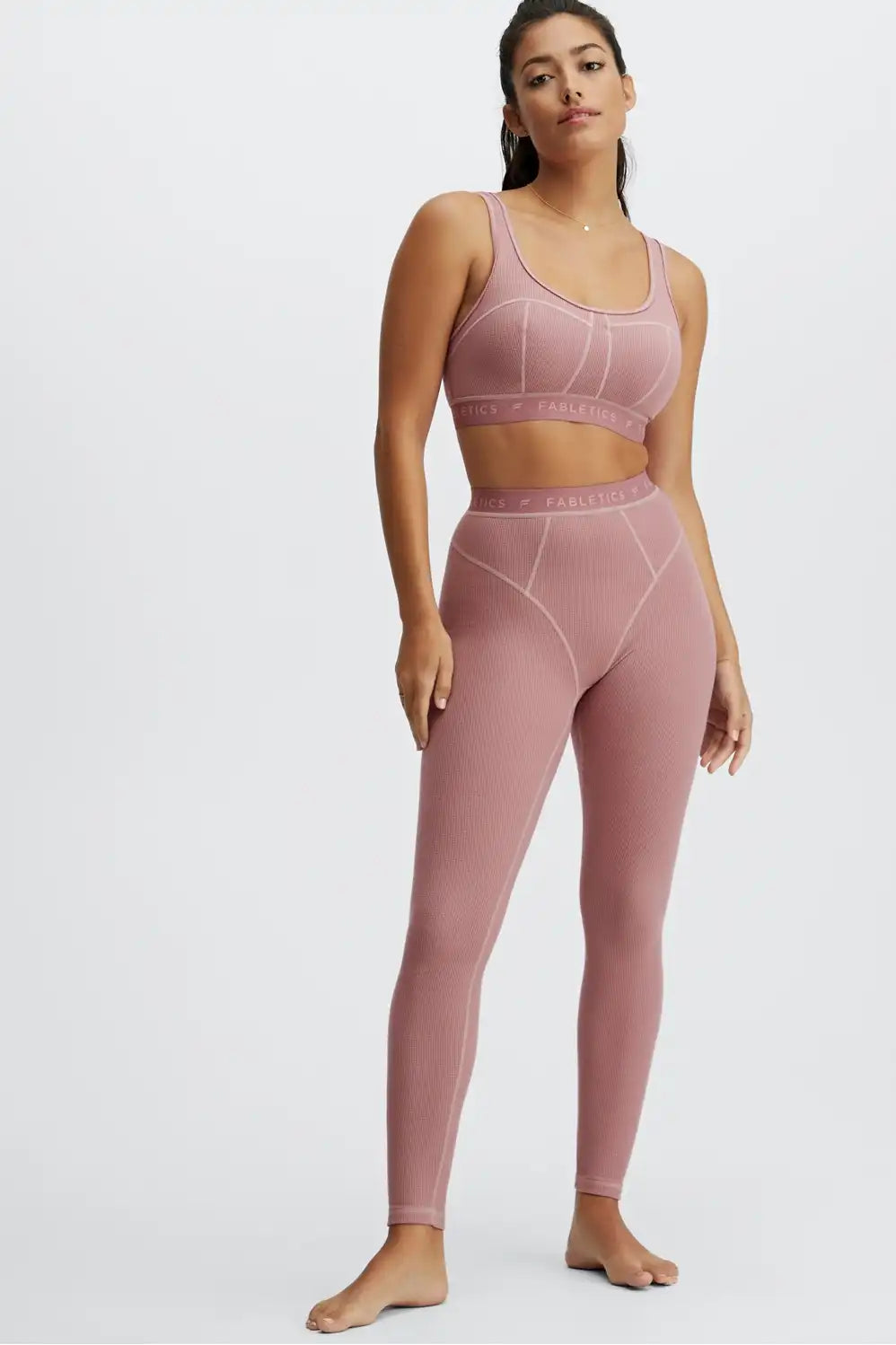 Fabletics Waffle Bra