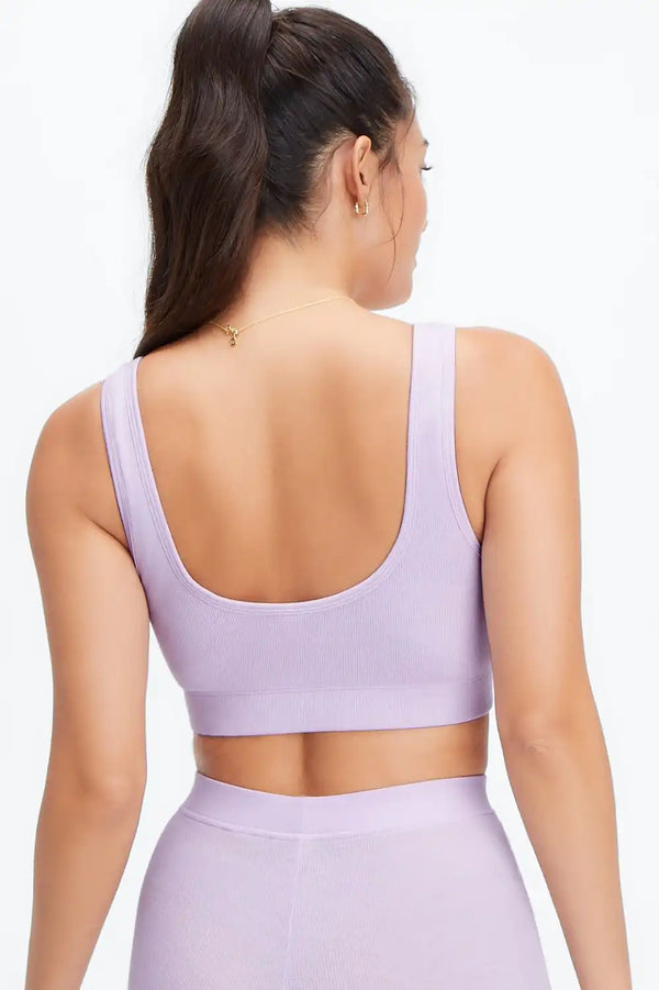 RestoreKnit Scoop Back Bralette