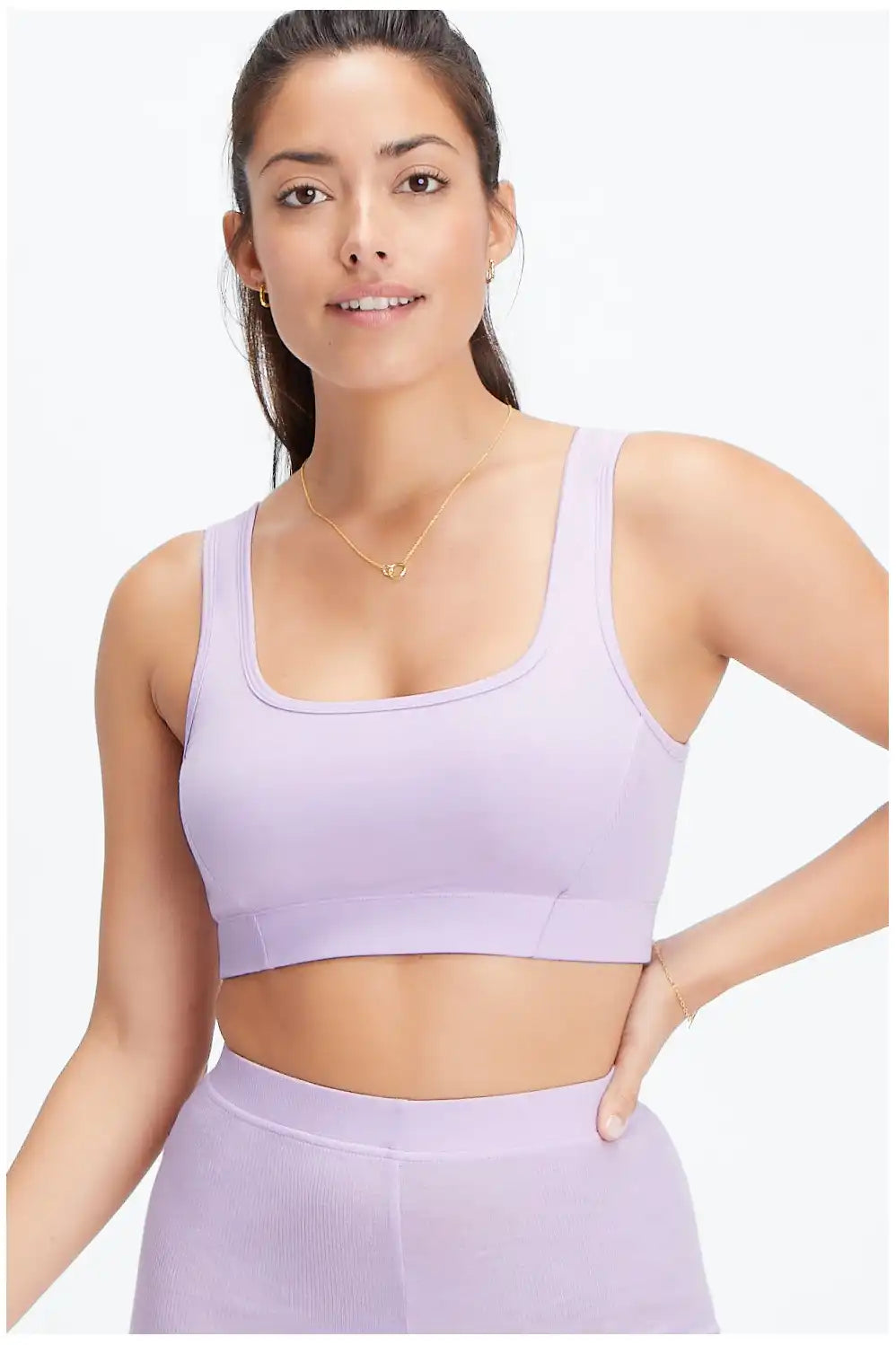 RestoreKnit Scoop Back Bralette