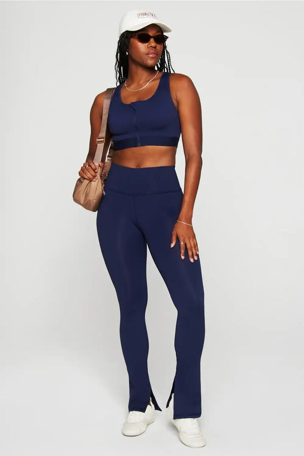 Front Zip High Impact Sports Bra