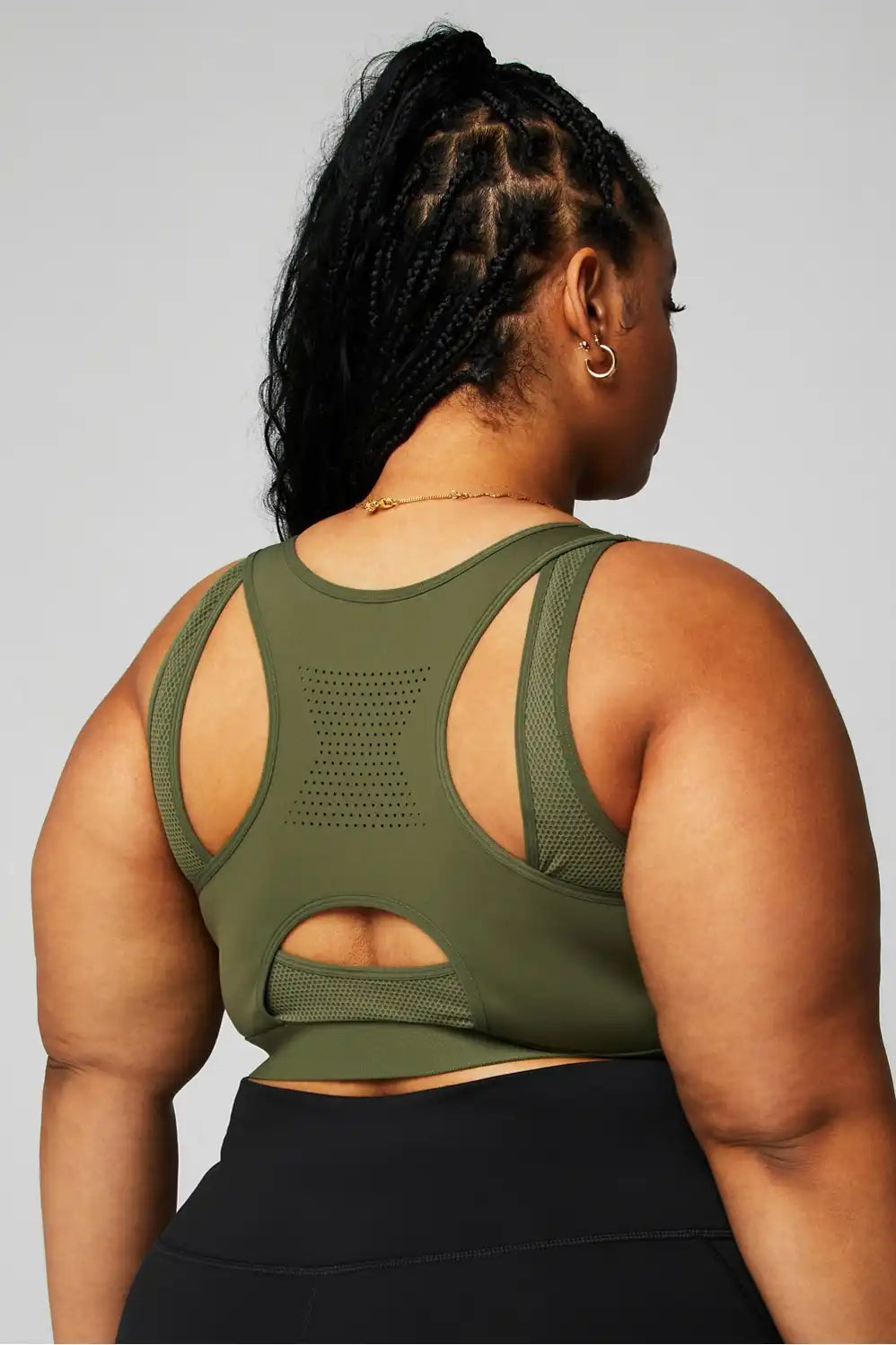 Front Zip High Impact Sports Bra