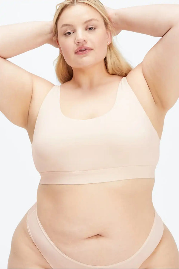 Fine Touch Scoop Neck Bralette