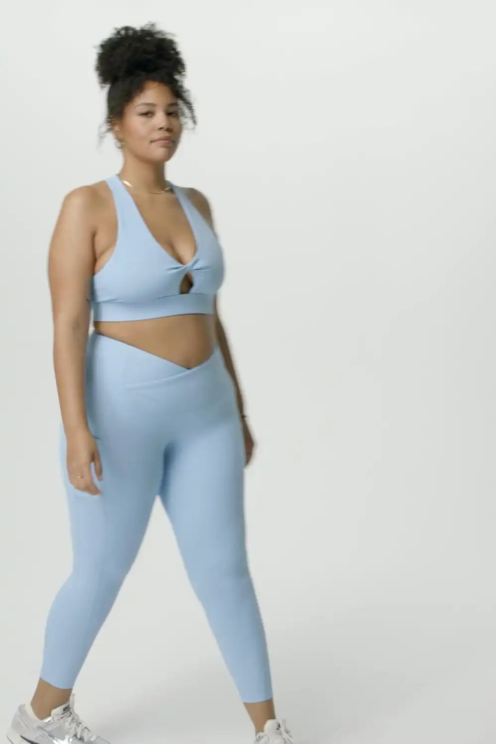 Oasis Rib Twist Medium Impact Sports Bra