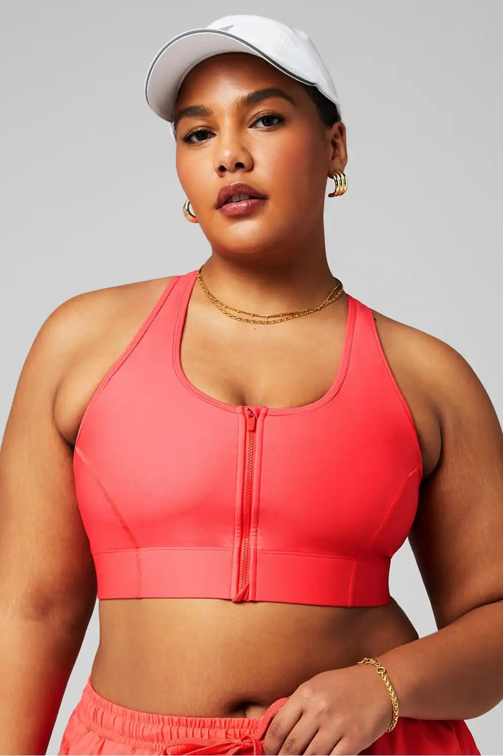 On-The-Go Zip Medium Impact Sports Bra