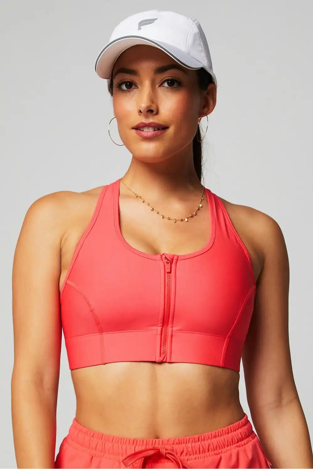 On-The-Go Zip Medium Impact Sports Bra Main image