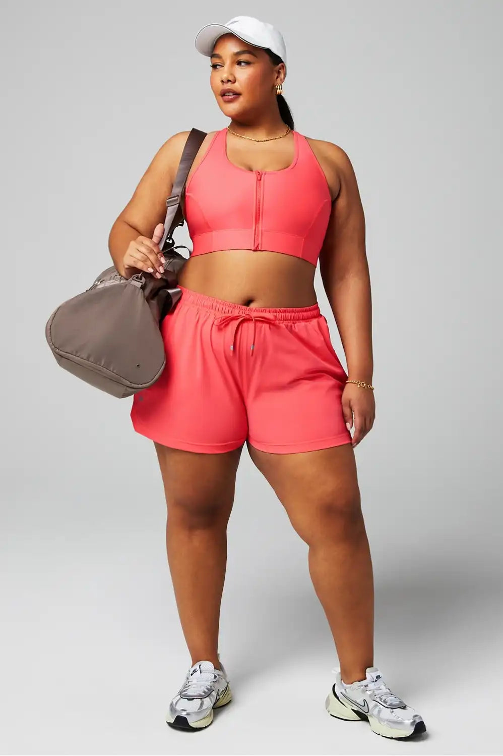 On-The-Go Zip Medium Impact Sports Bra