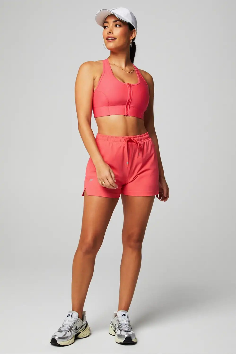 On-The-Go Zip Medium Impact Sports Bra