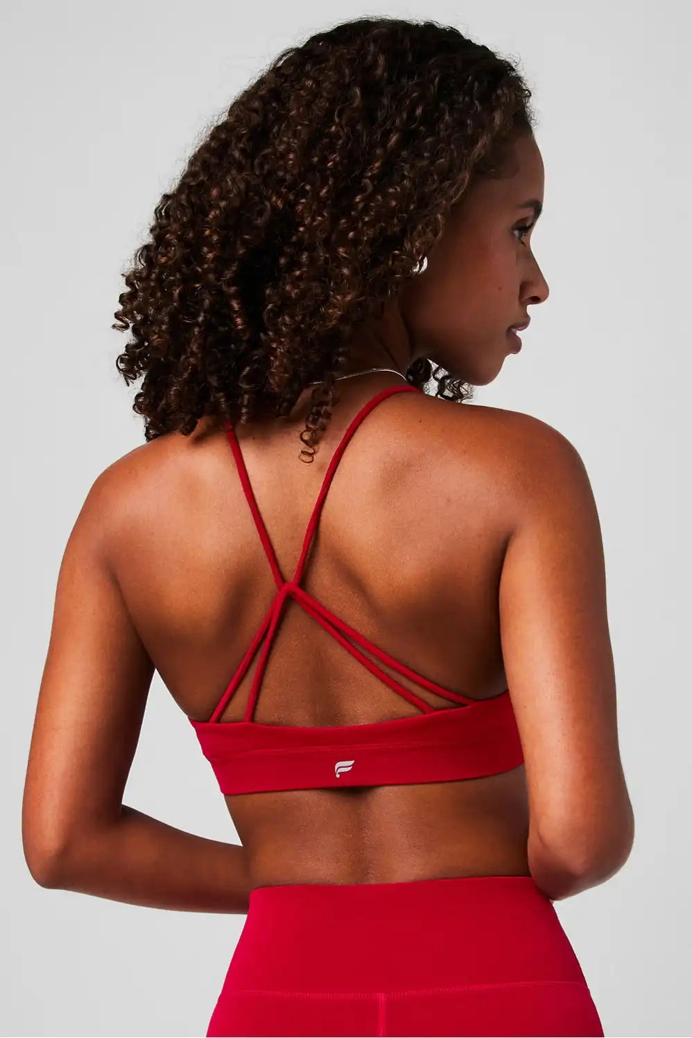 Low Impact Seamless Strappy Bra Secondary image