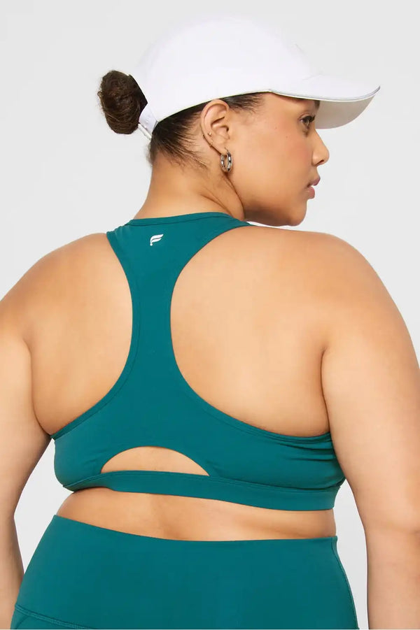 Essential Front Zip Medium Impact Sports Bra