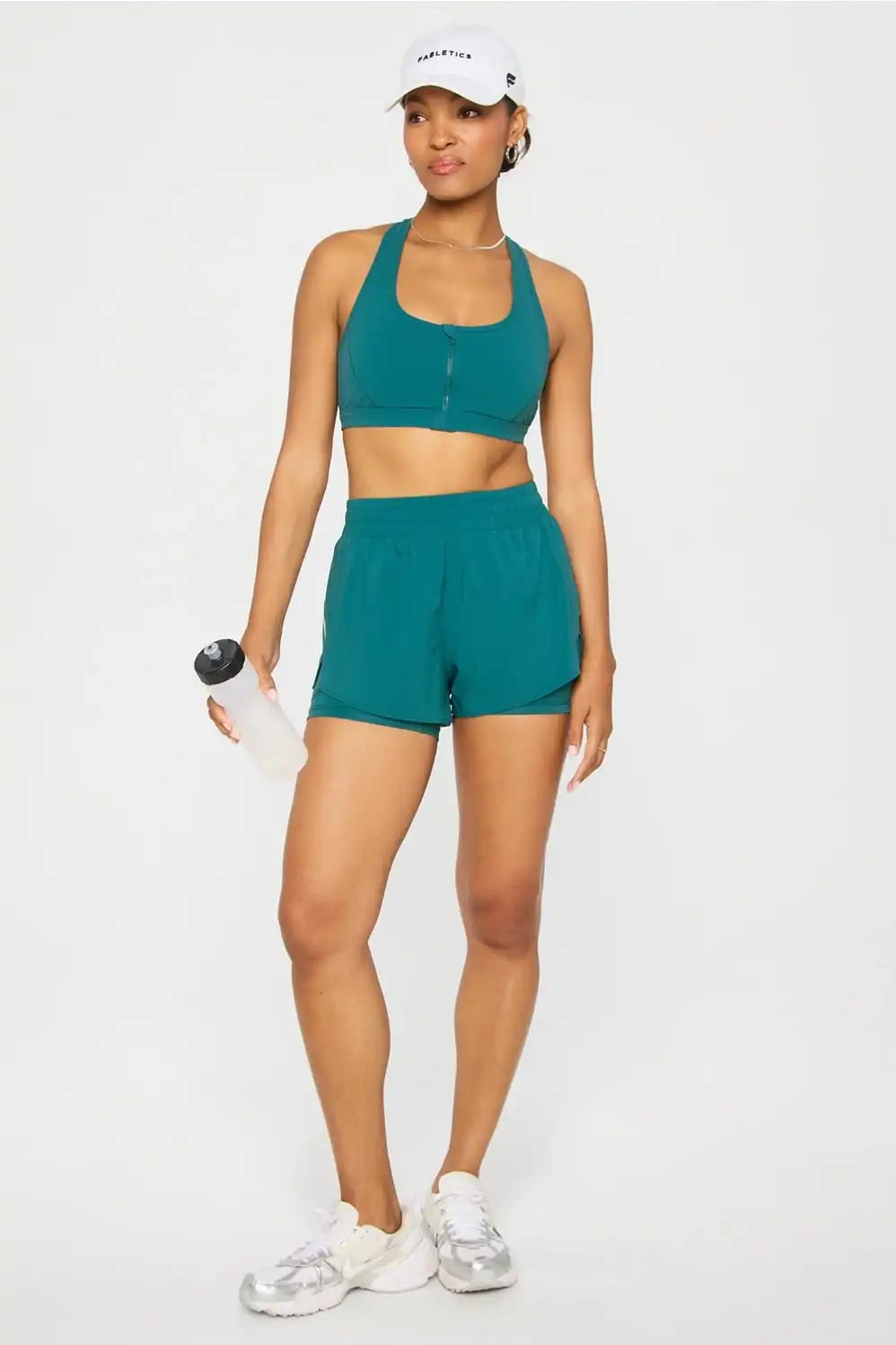 Essential Front Zip Medium Impact Sports Bra