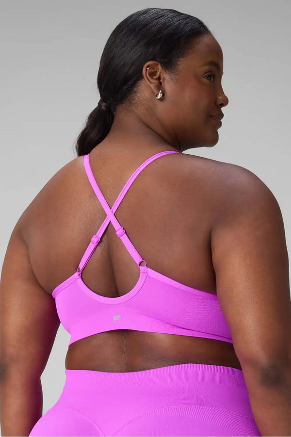 Sleek Seamless Strappy Low Impact Bra