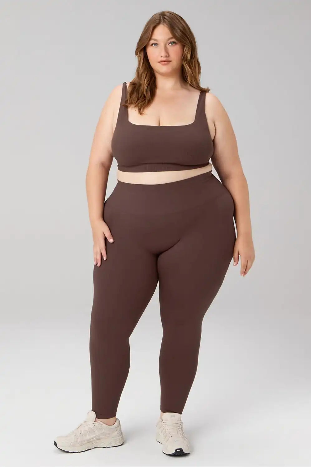 Sleek Seamless Square Neck Low Impact Bra