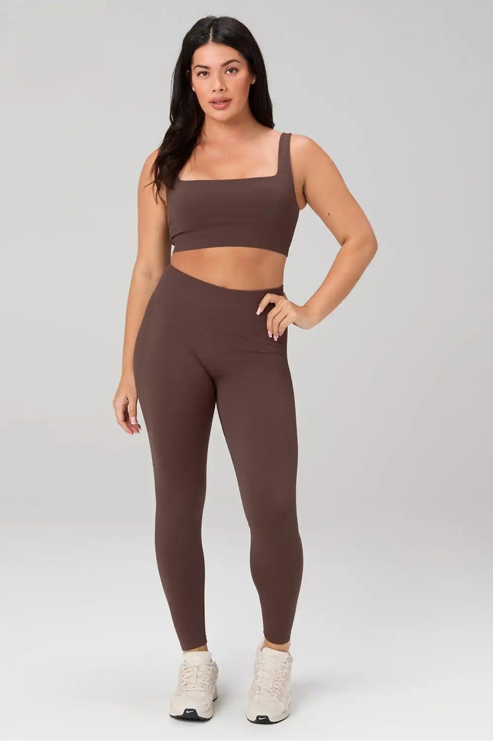 Sleek Seamless Square Neck Low Impact Bra
