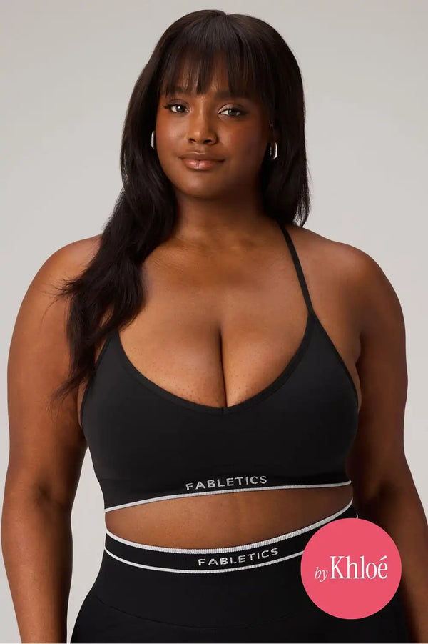 Seamless V-Neck Low Impact Bra