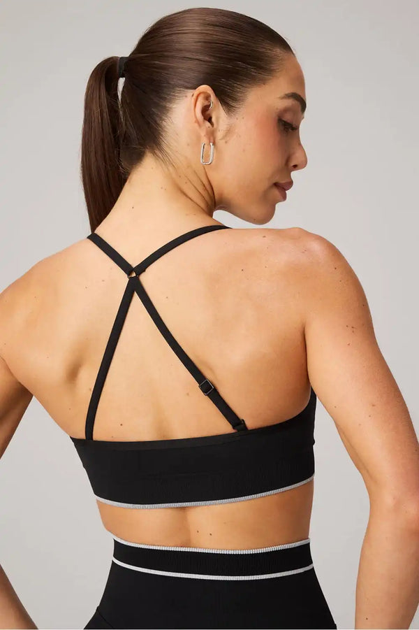 Seamless V-Neck Low Impact Bra