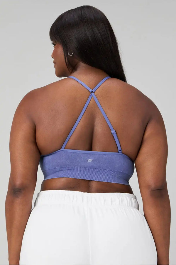 Seamless V-Neck Low Impact Bra