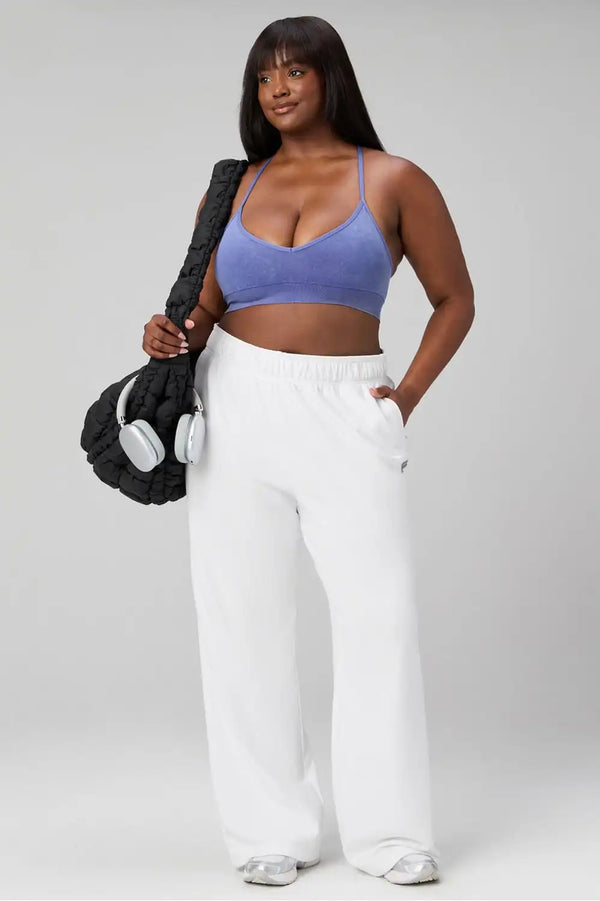 Seamless V-Neck Low Impact Bra
