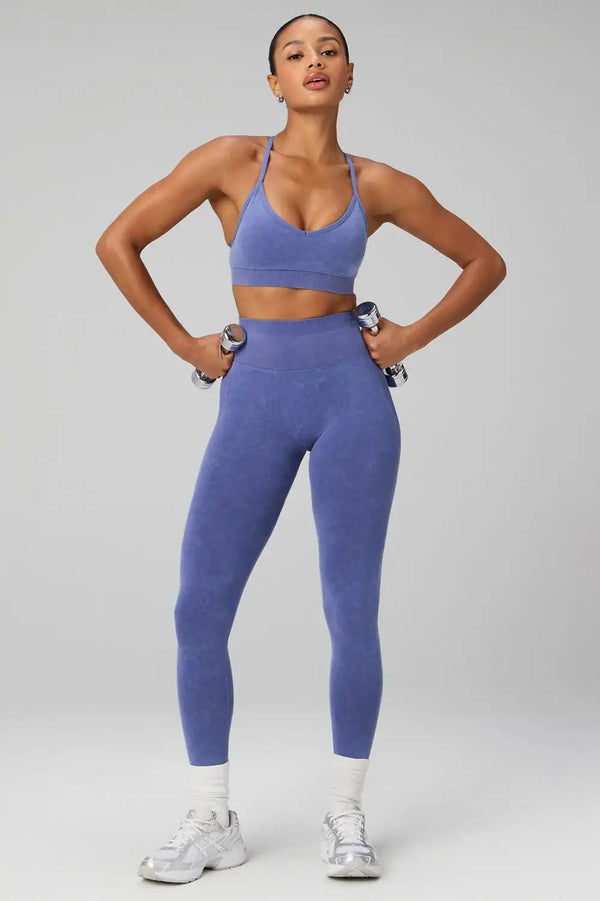 Seamless V-Neck Low Impact Bra