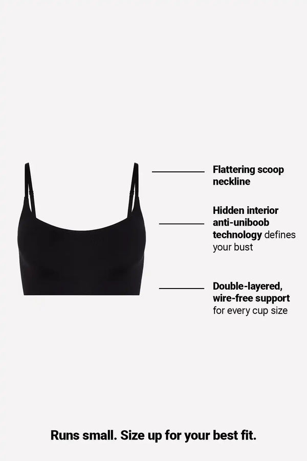 Nearly Naked Shapewear Scoop Bralette