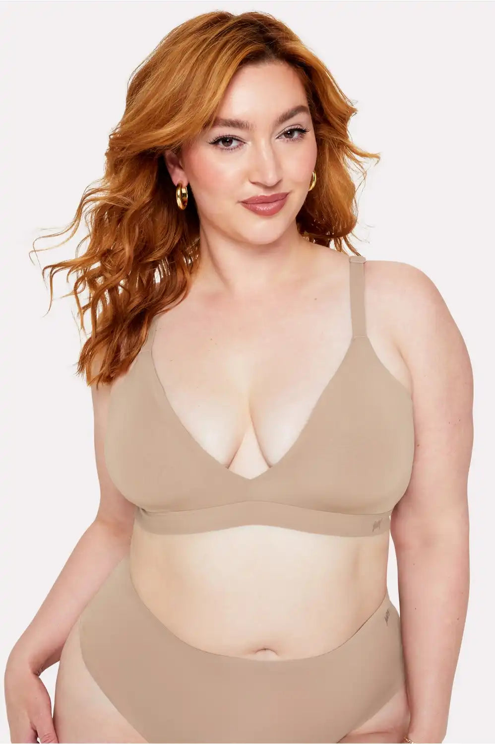 Smoothed Reality Triangle Bralette