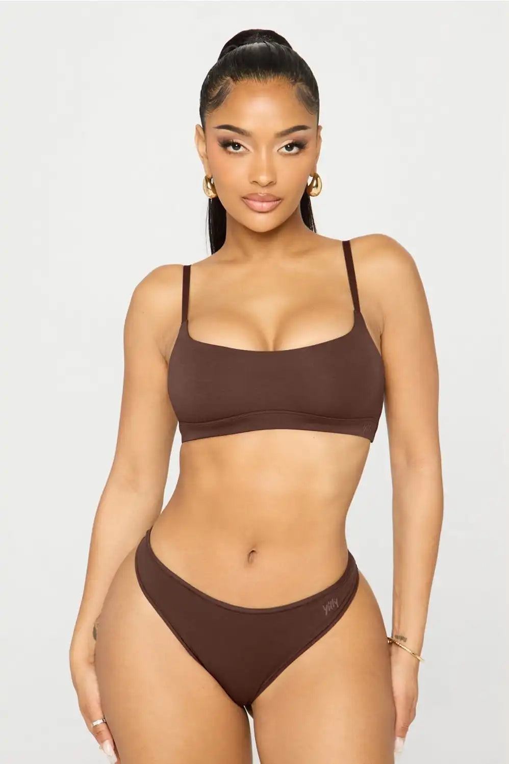 Snug Cotton Scoop Bralette Main image