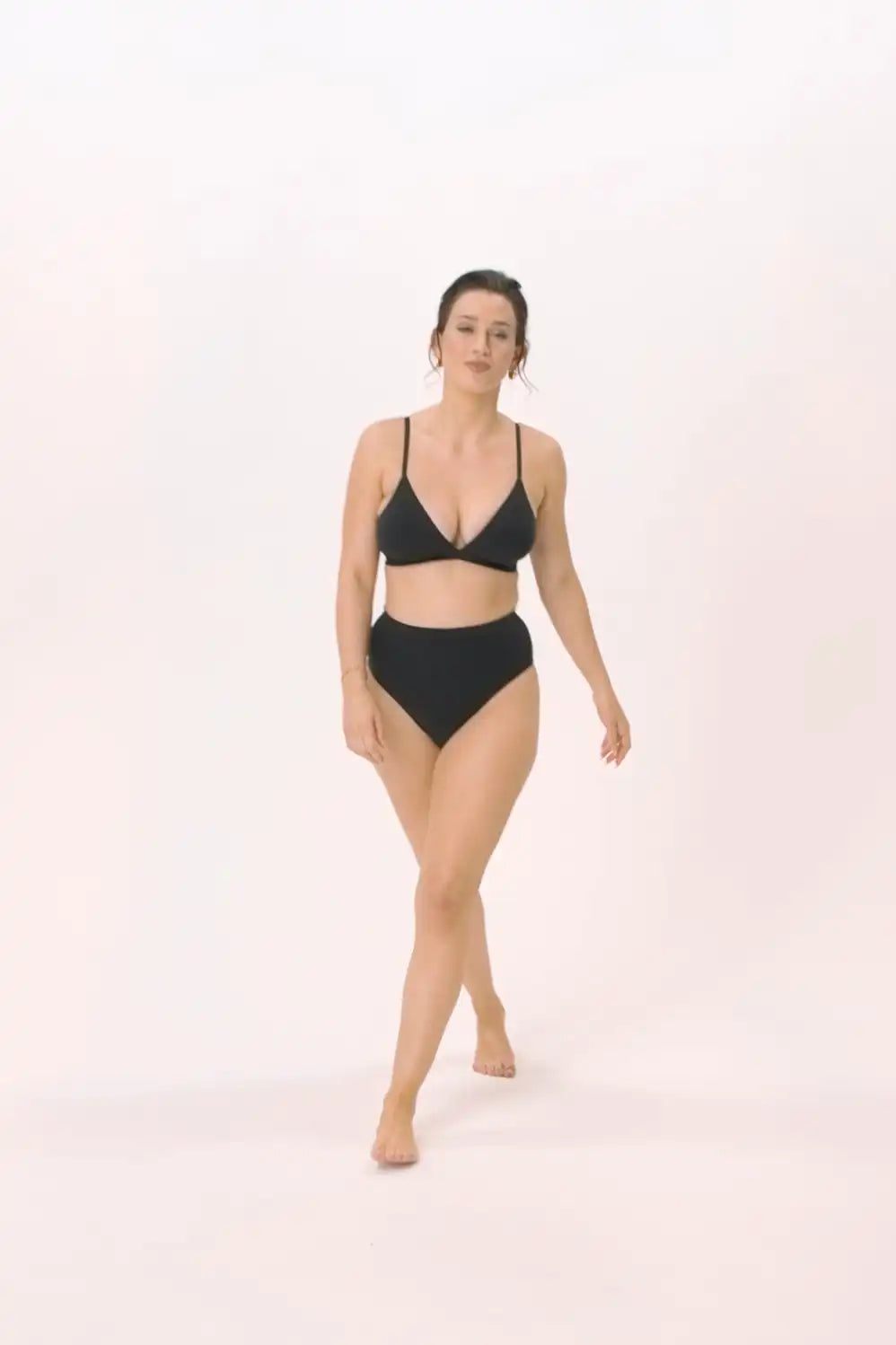 Snug Cotton Triangle Bralette