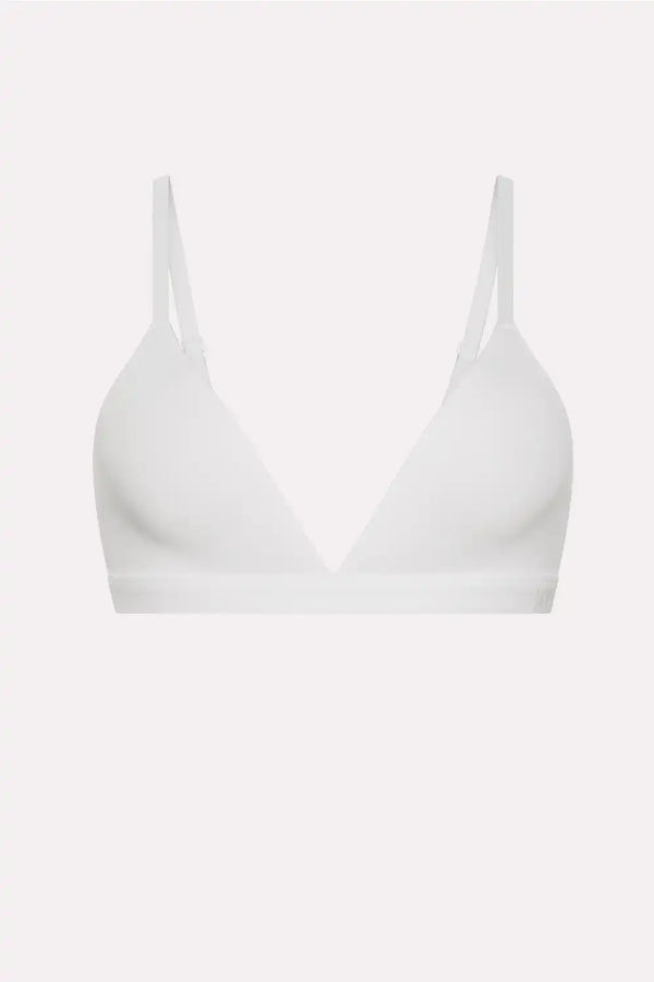 Snug Cotton Triangle Bralette