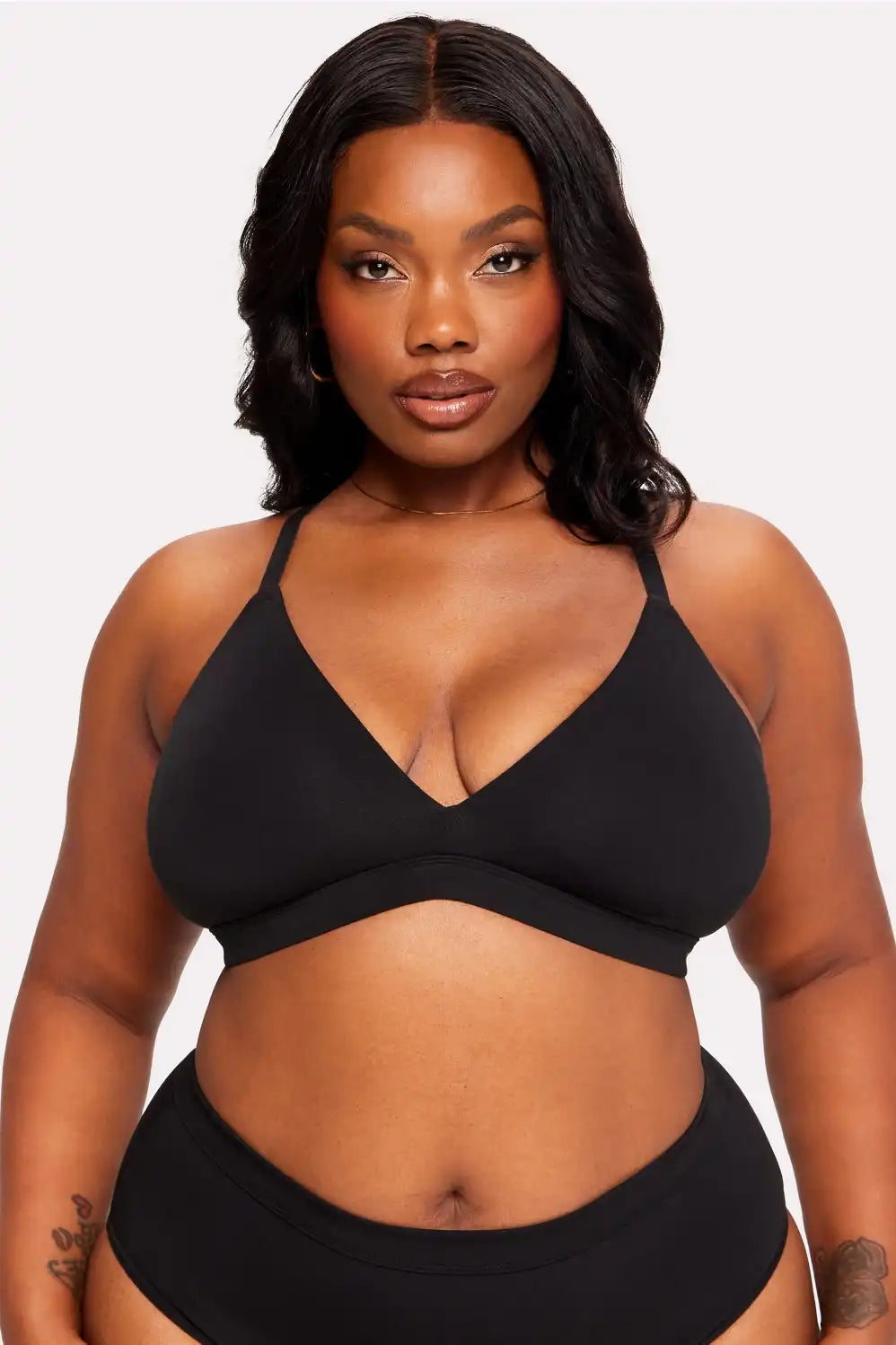 Snug Cotton Supportive Triangle Bralette