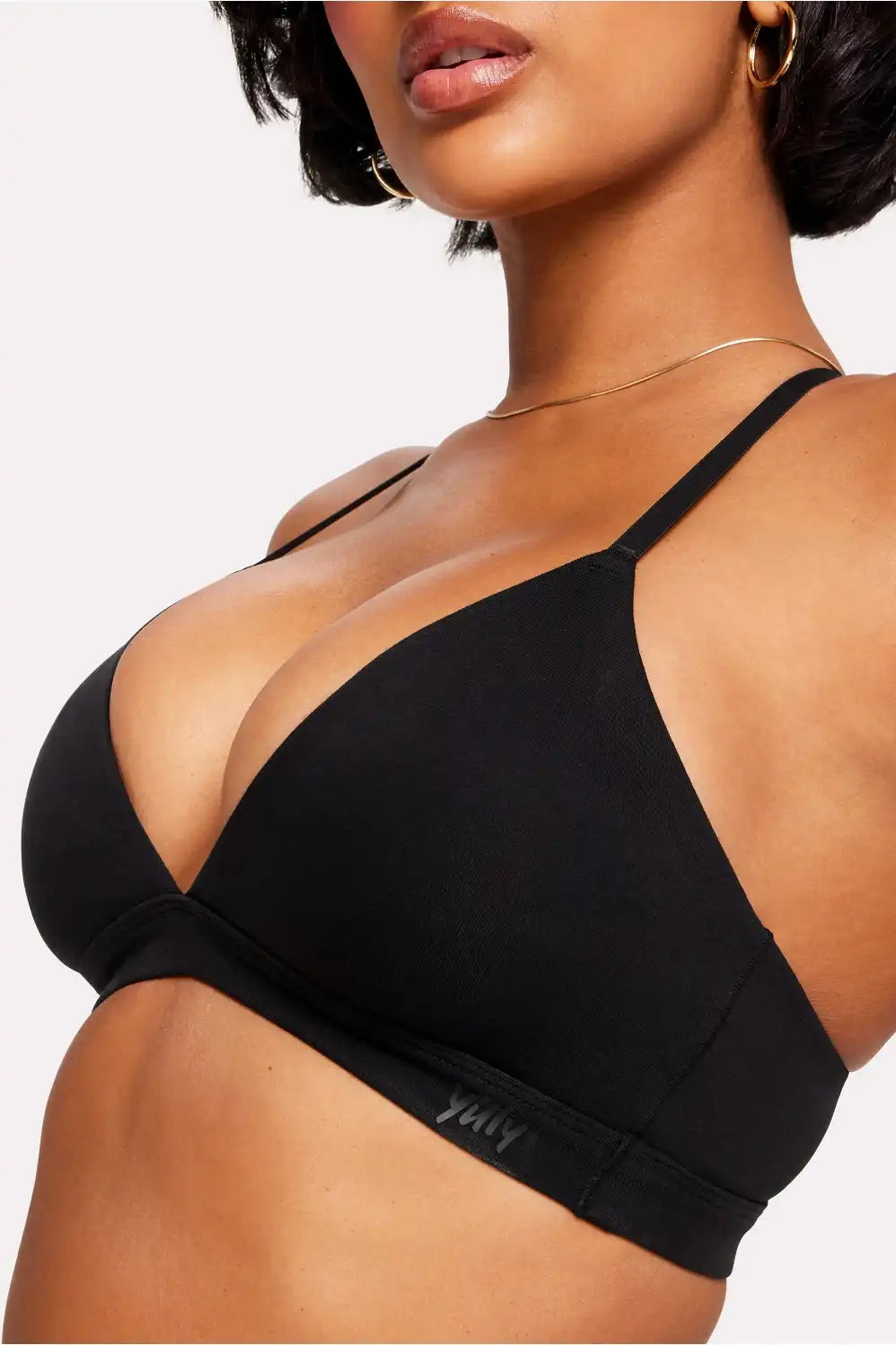 Snug Cotton Supportive Triangle Bralette