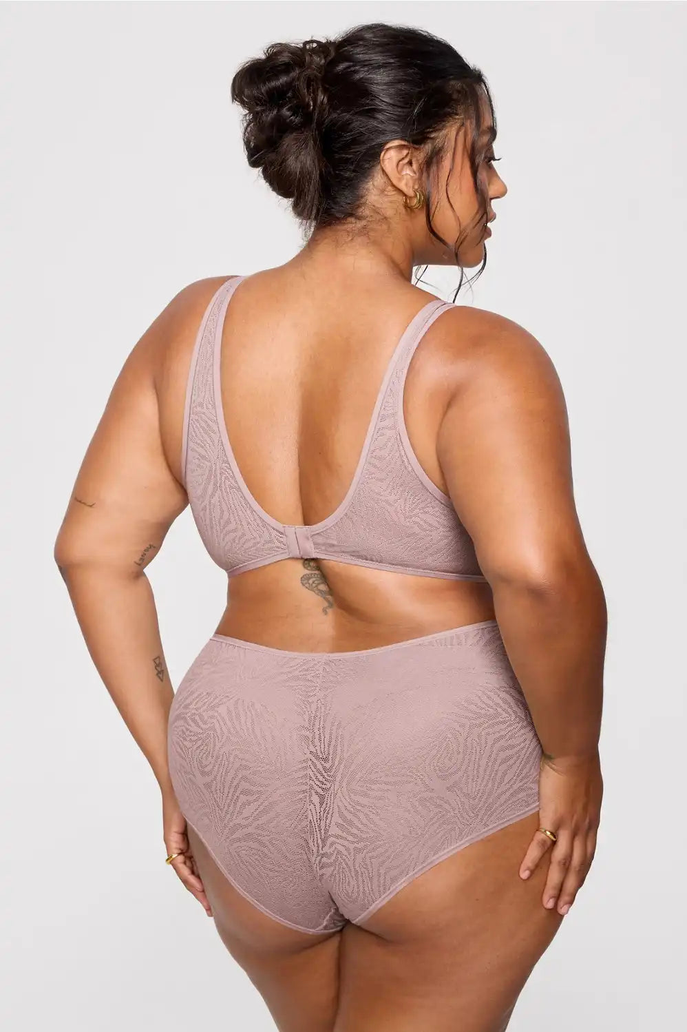 Hot Mesh Plunge Bralette