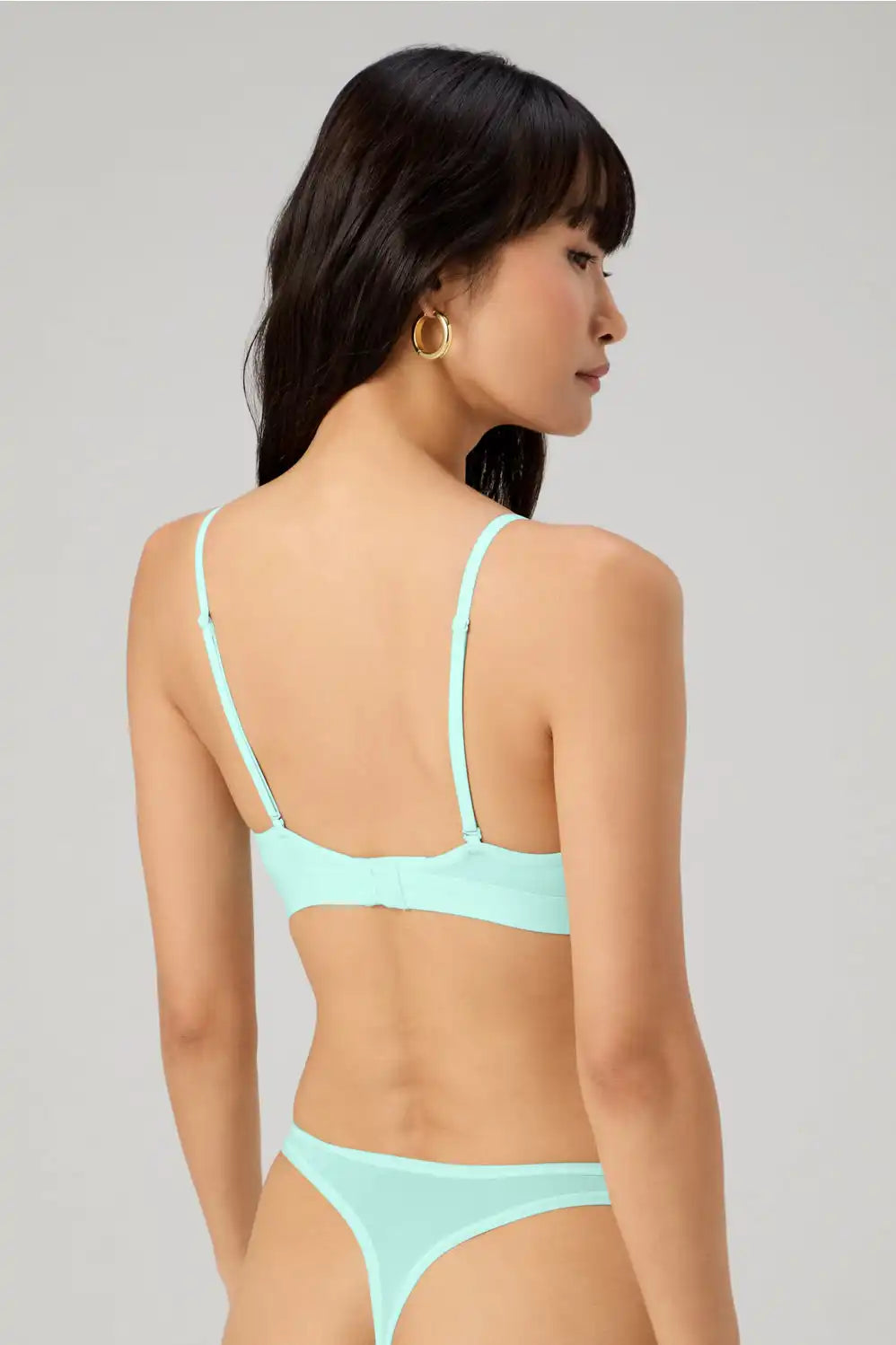 Stretchy Fit Triangle Bralette Secondary image