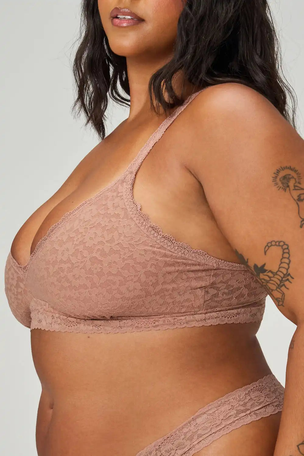 Lush Lace Triangle Bralette