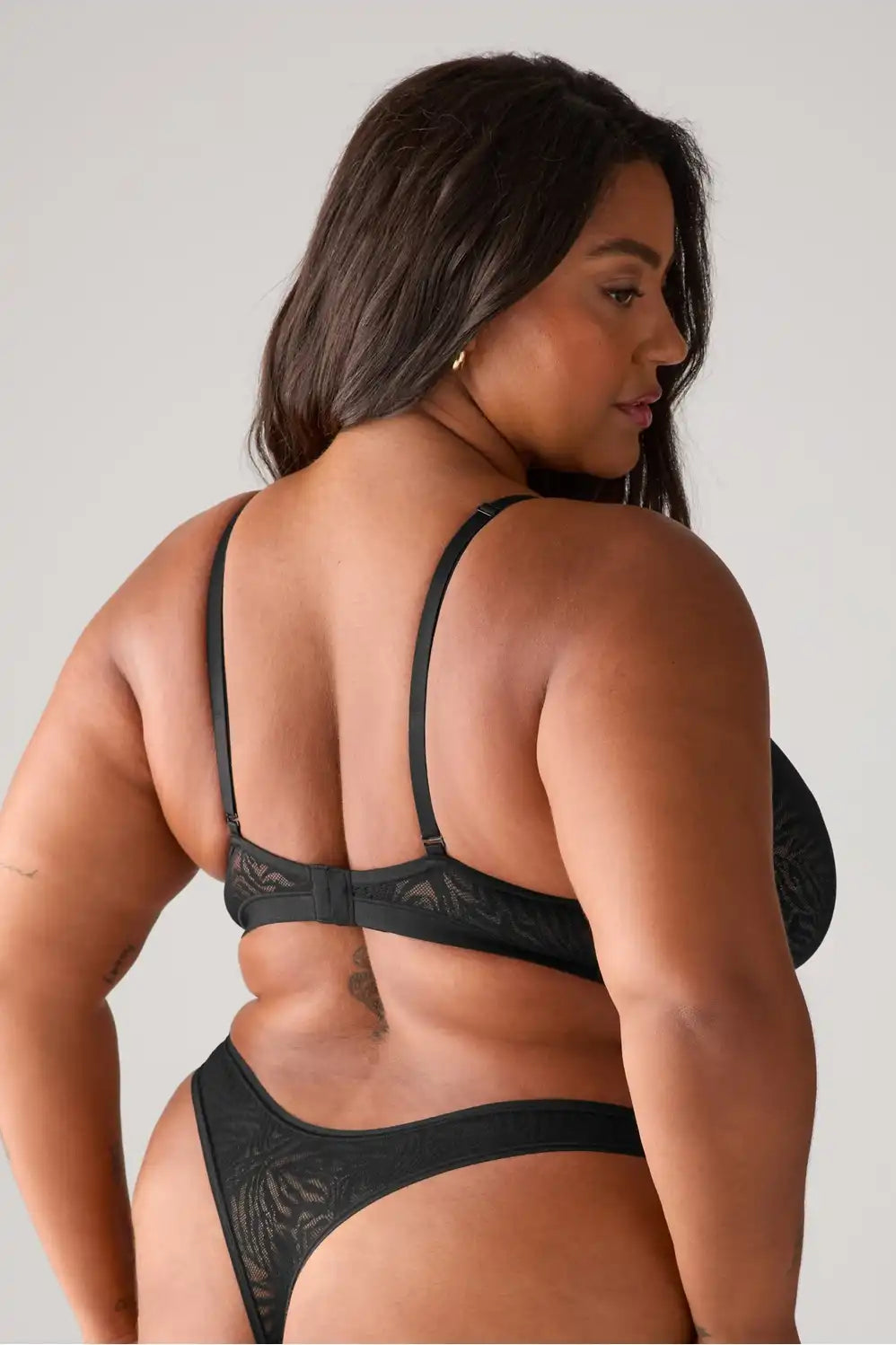 Hot Mesh Triangle Bralette