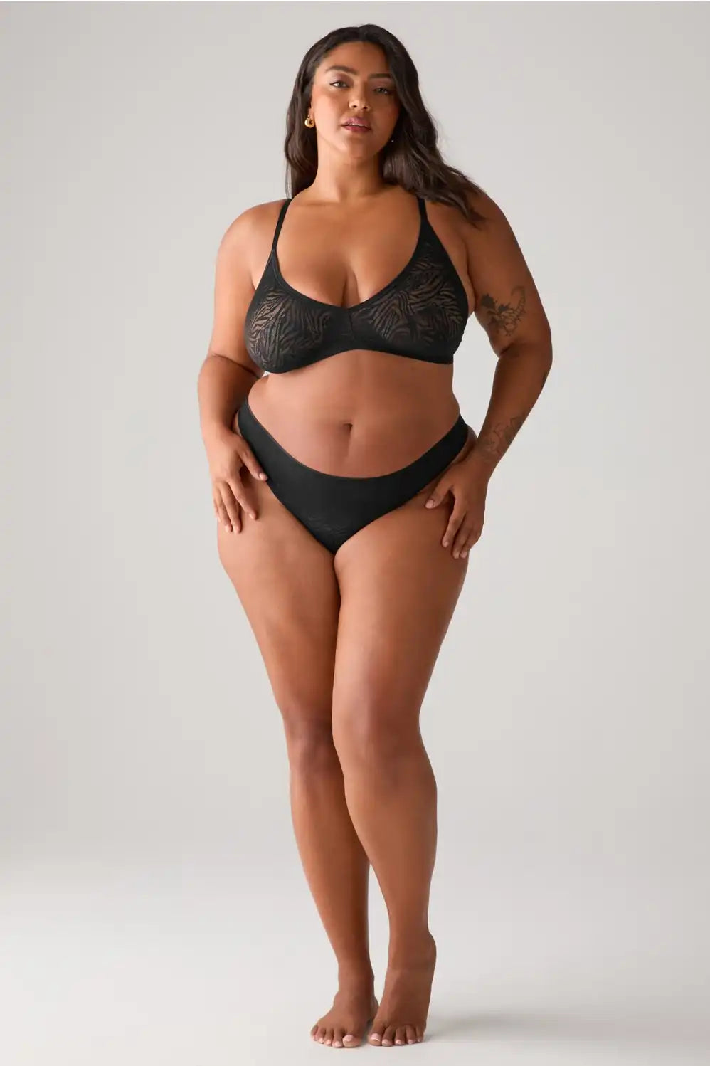 Hot Mesh Triangle Bralette