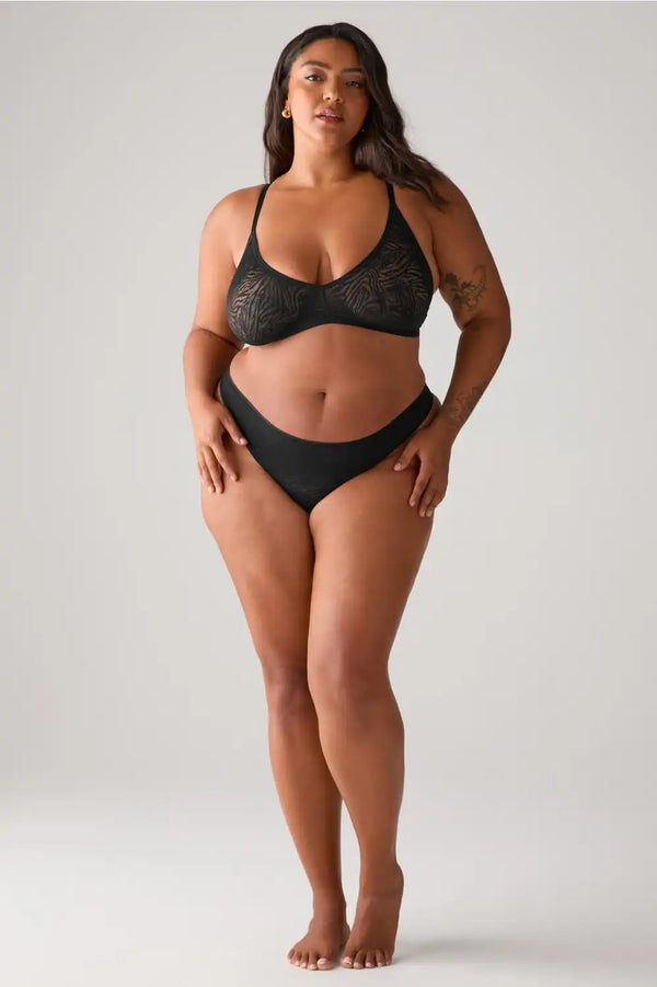 Hot Mesh Triangle Bralette