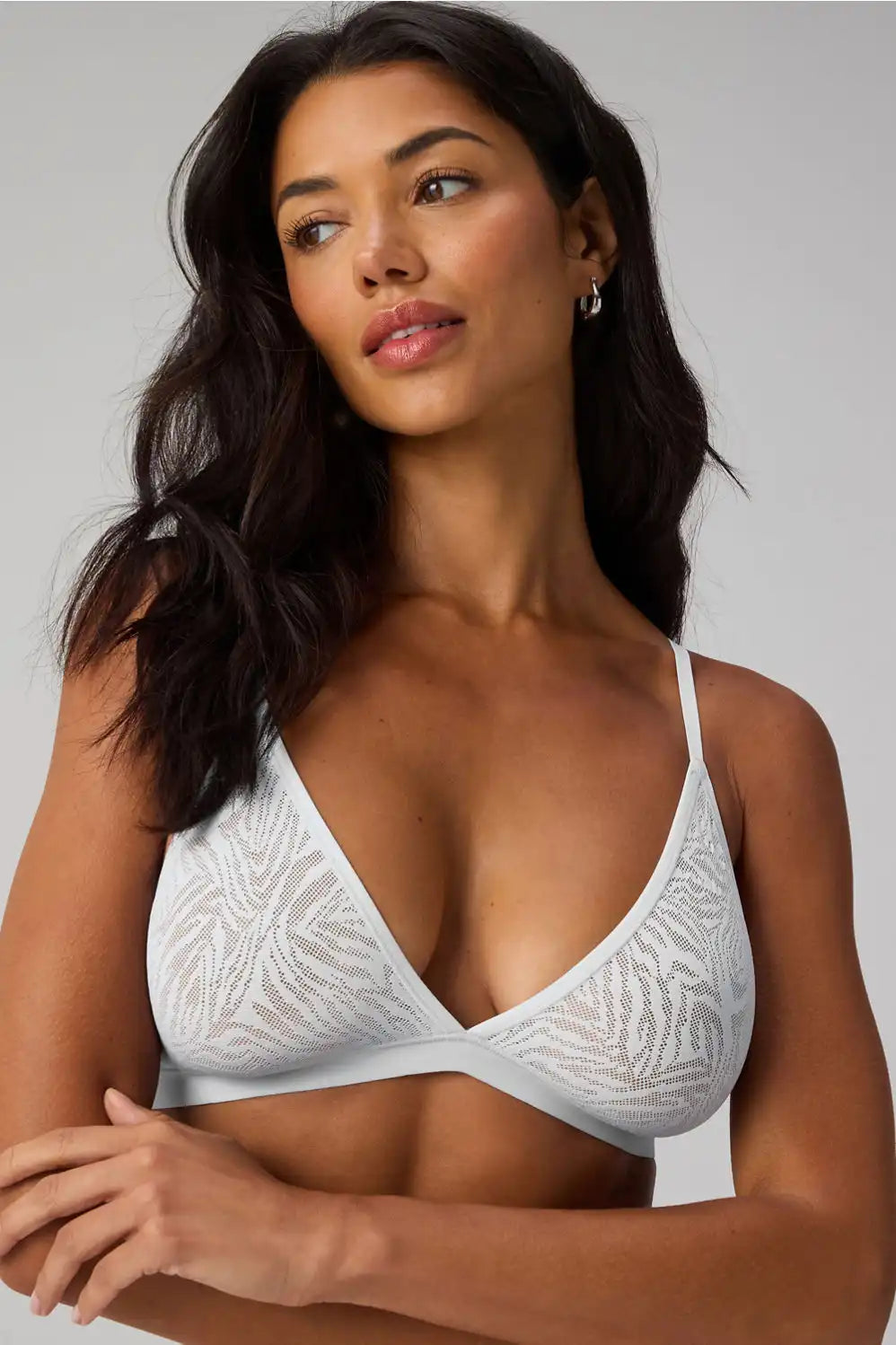 Hot Mesh Triangle Bralette Secondary image