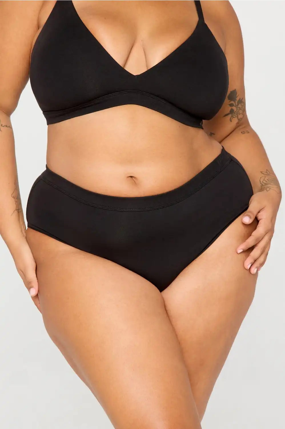 Snug Cotton High Waist Brief