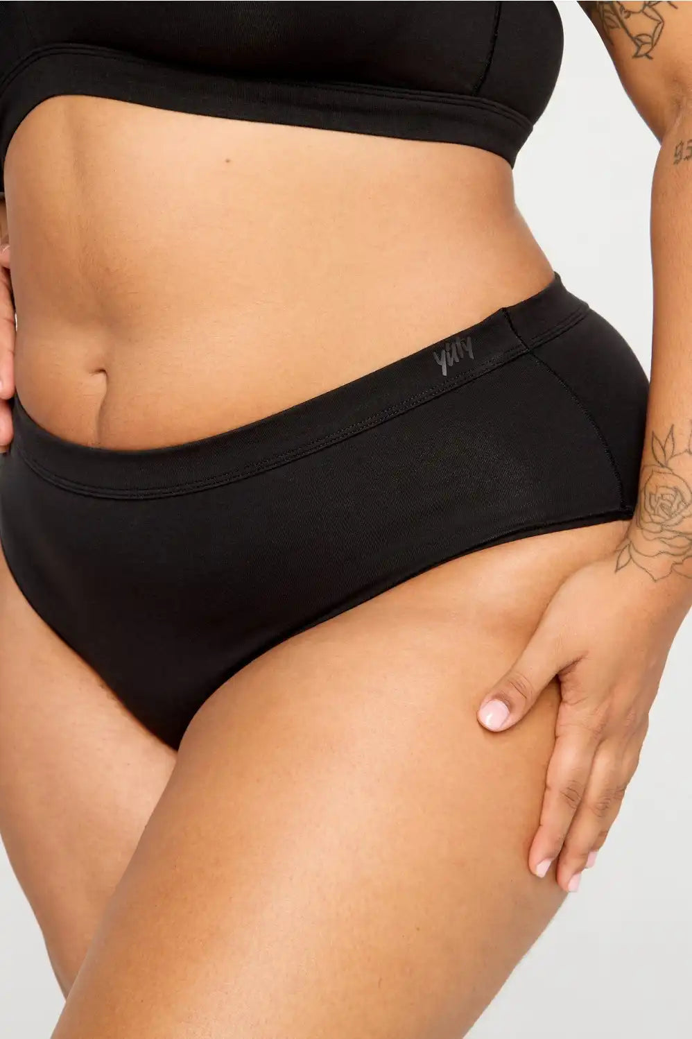 Snug Cotton High Waist Brief