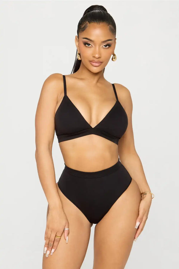 Snug Cotton High Waist Brief