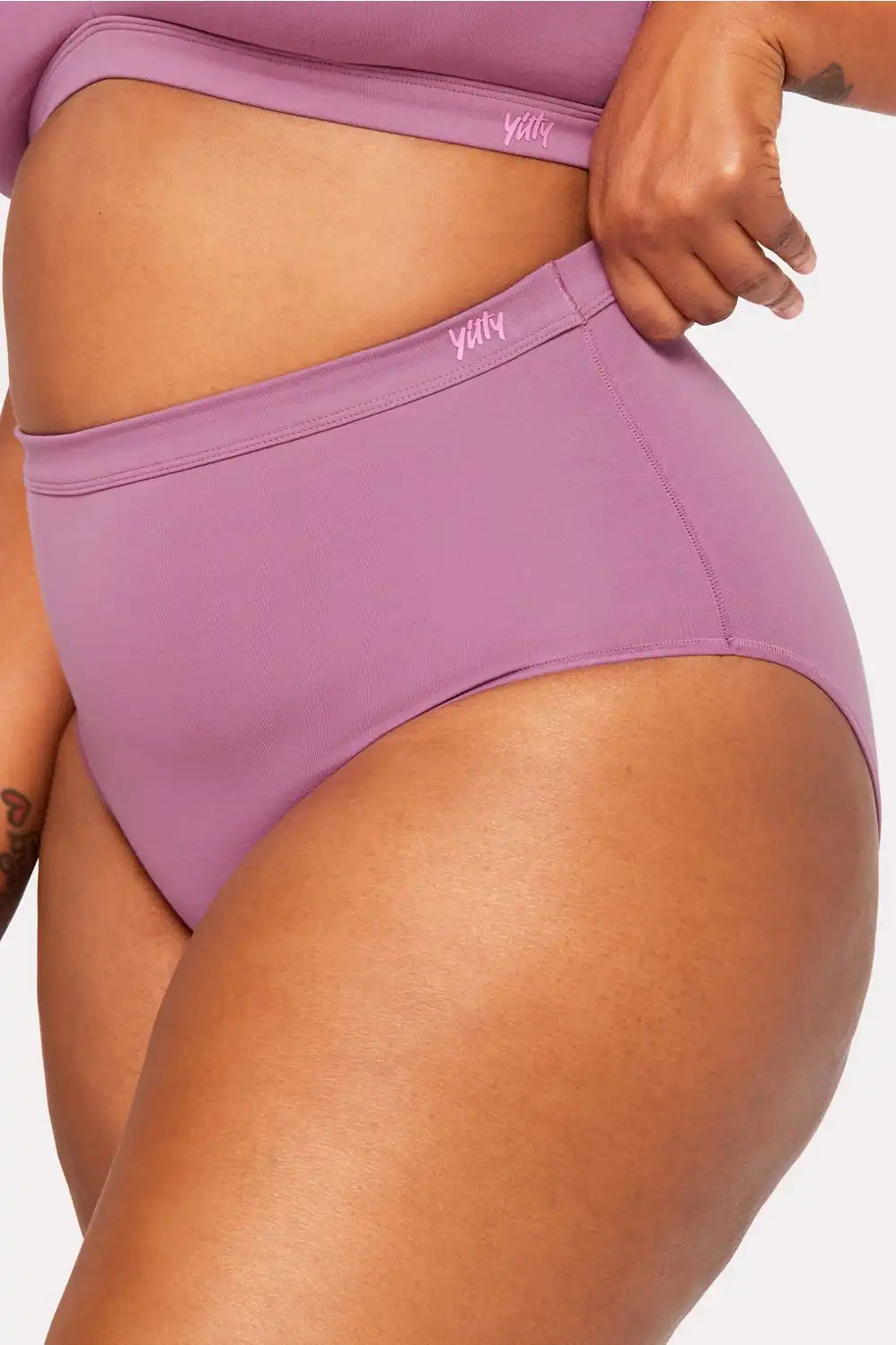 Snug Cotton High Waist Brief