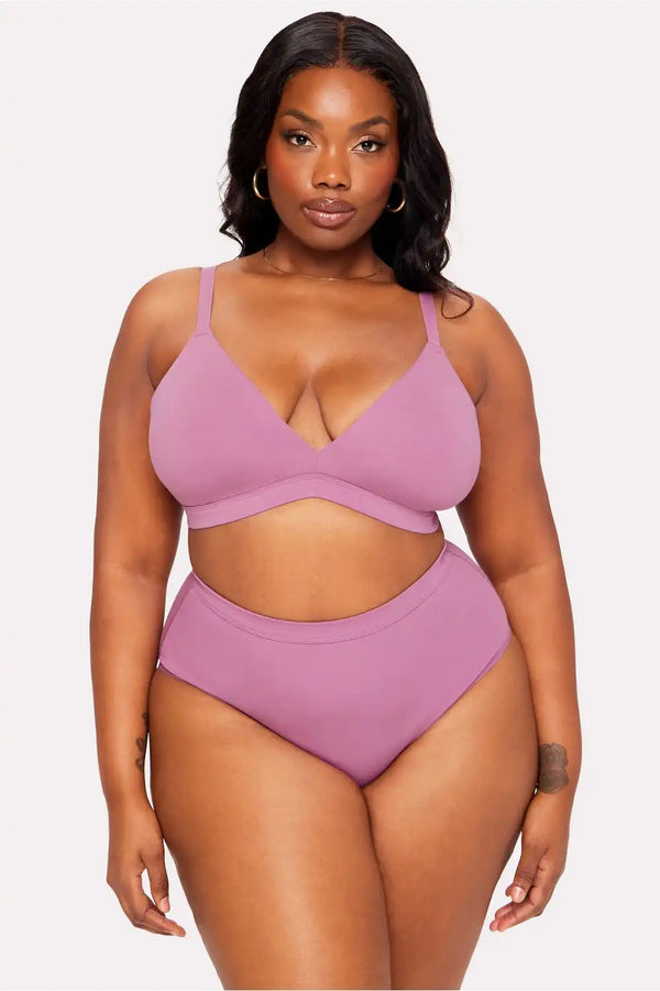 Snug Cotton High Waist Brief