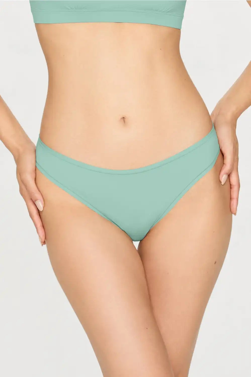 Stretchy Fit Dipped Bikini Main image