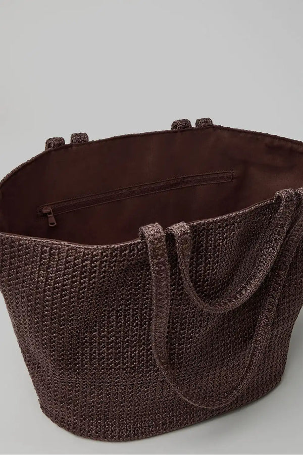 The Raffia Beach Bag